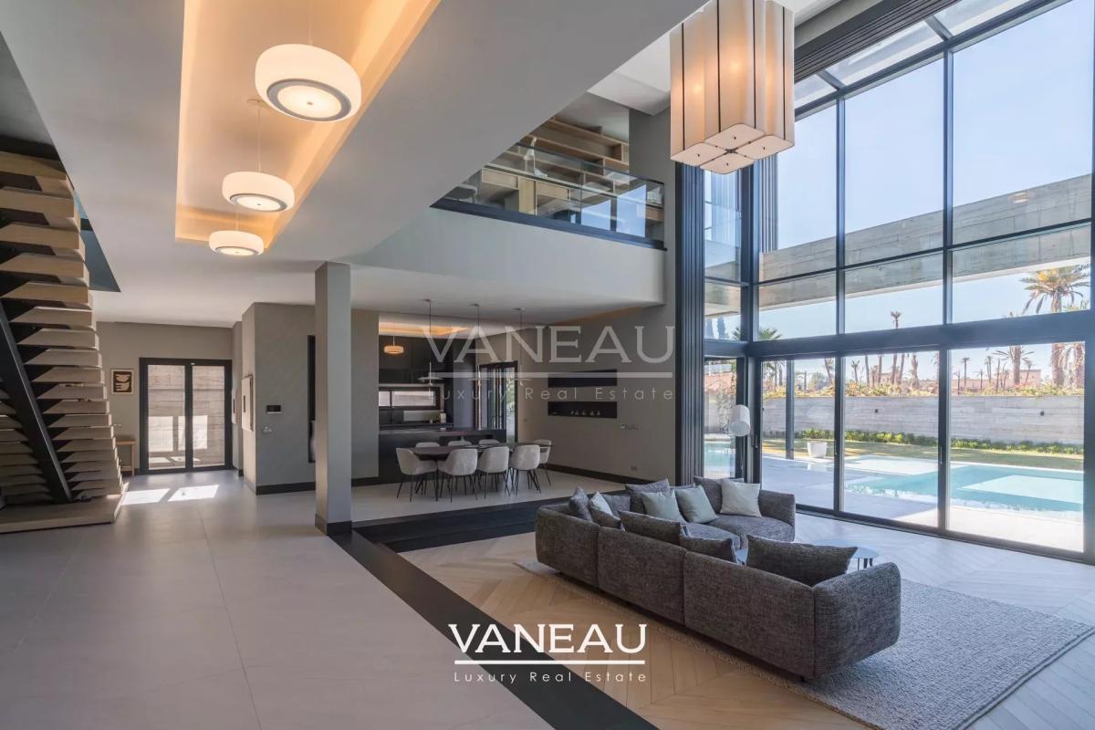 Villa neuve contemporaine a proximité de golfs prestigieux