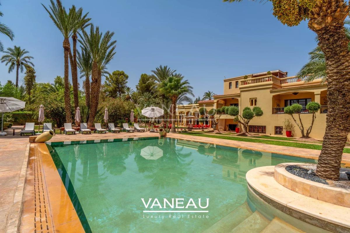 Propriété exceptionnelle au cœur de la Palmeraie