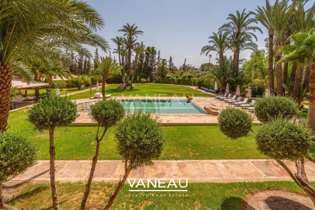 Propriété exceptionnelle au cœur de la Palmeraie