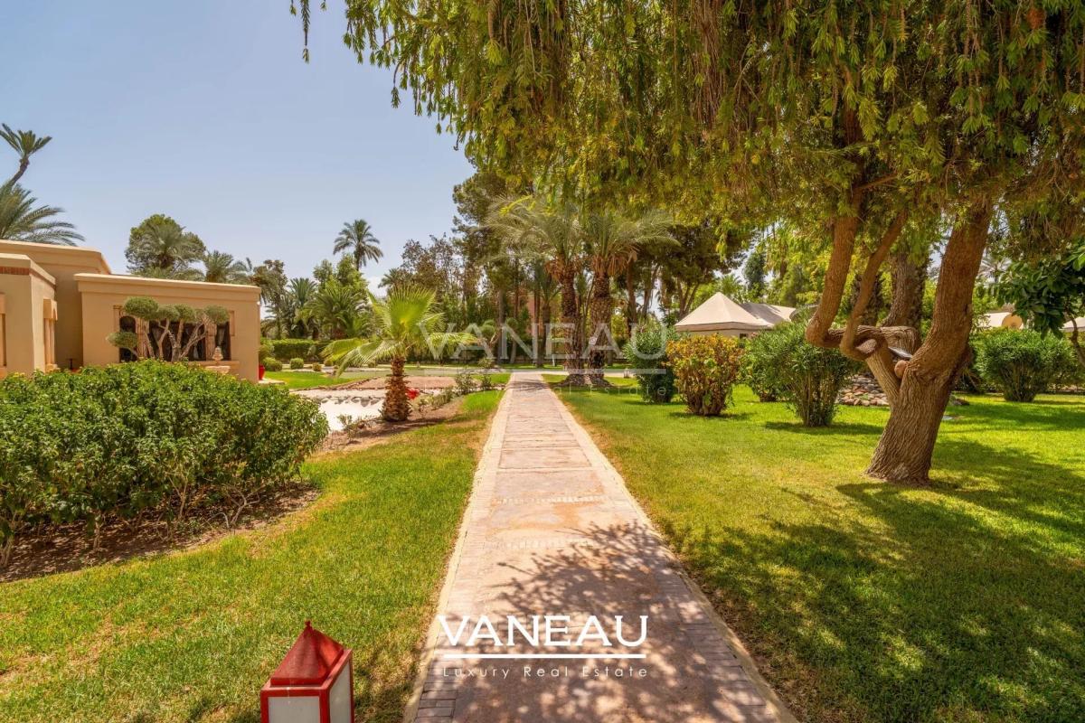 Propriété exceptionnelle au cœur de la Palmeraie