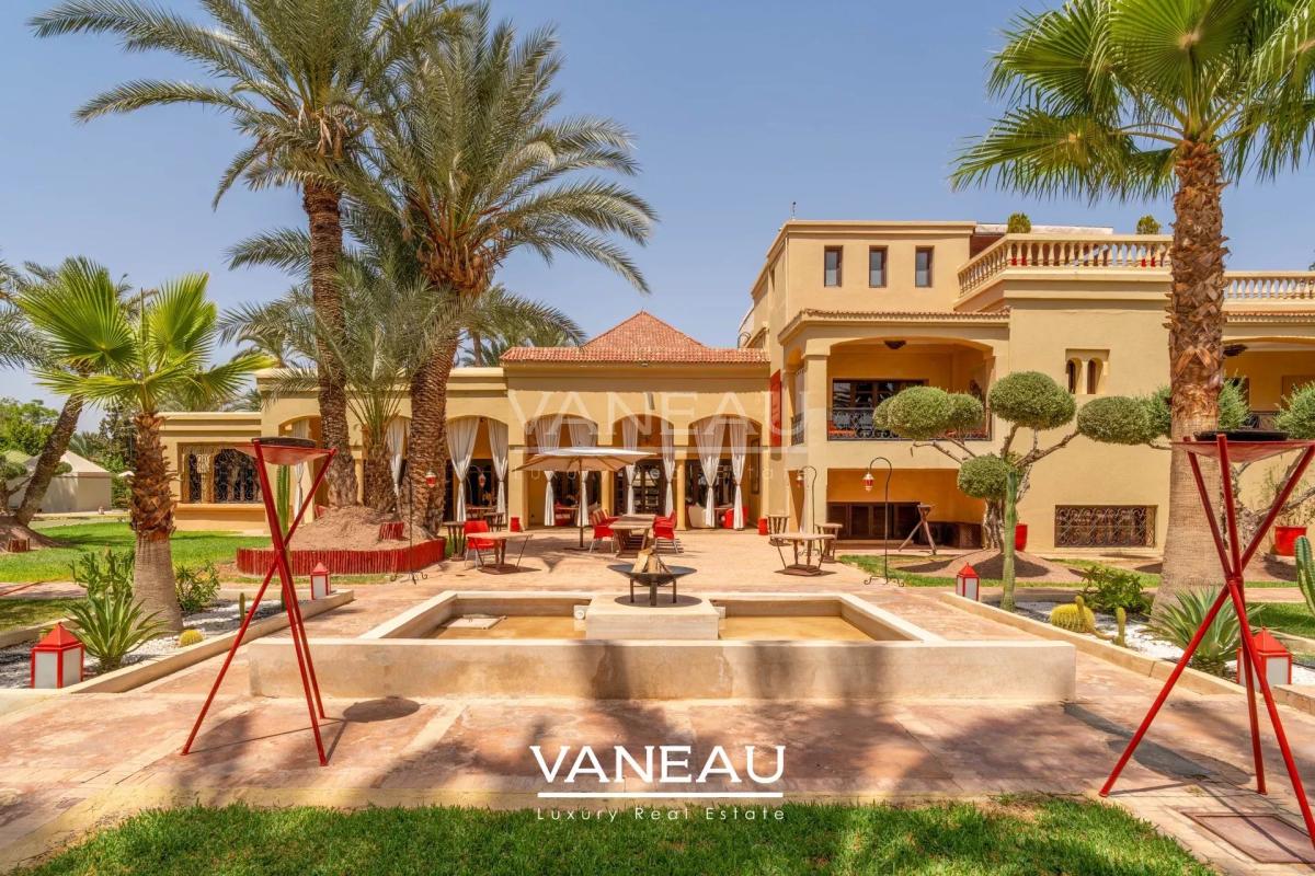 Propriété exceptionnelle au cœur de la Palmeraie