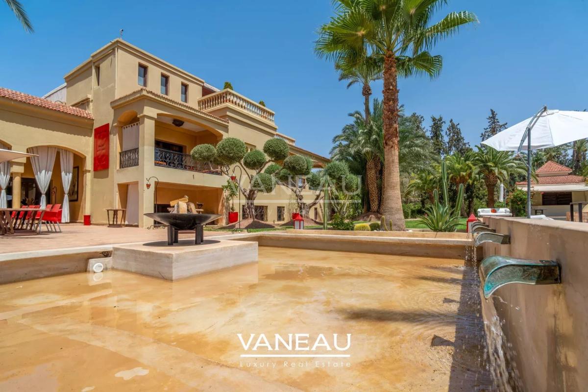 Propriété exceptionnelle au cœur de la Palmeraie