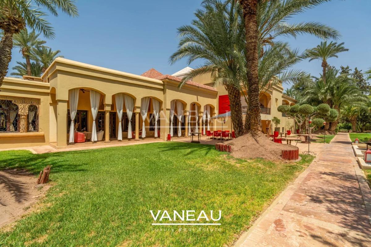 Propriété exceptionnelle au cœur de la Palmeraie