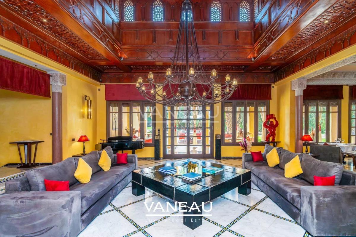 Propriété exceptionnelle au cœur de la Palmeraie