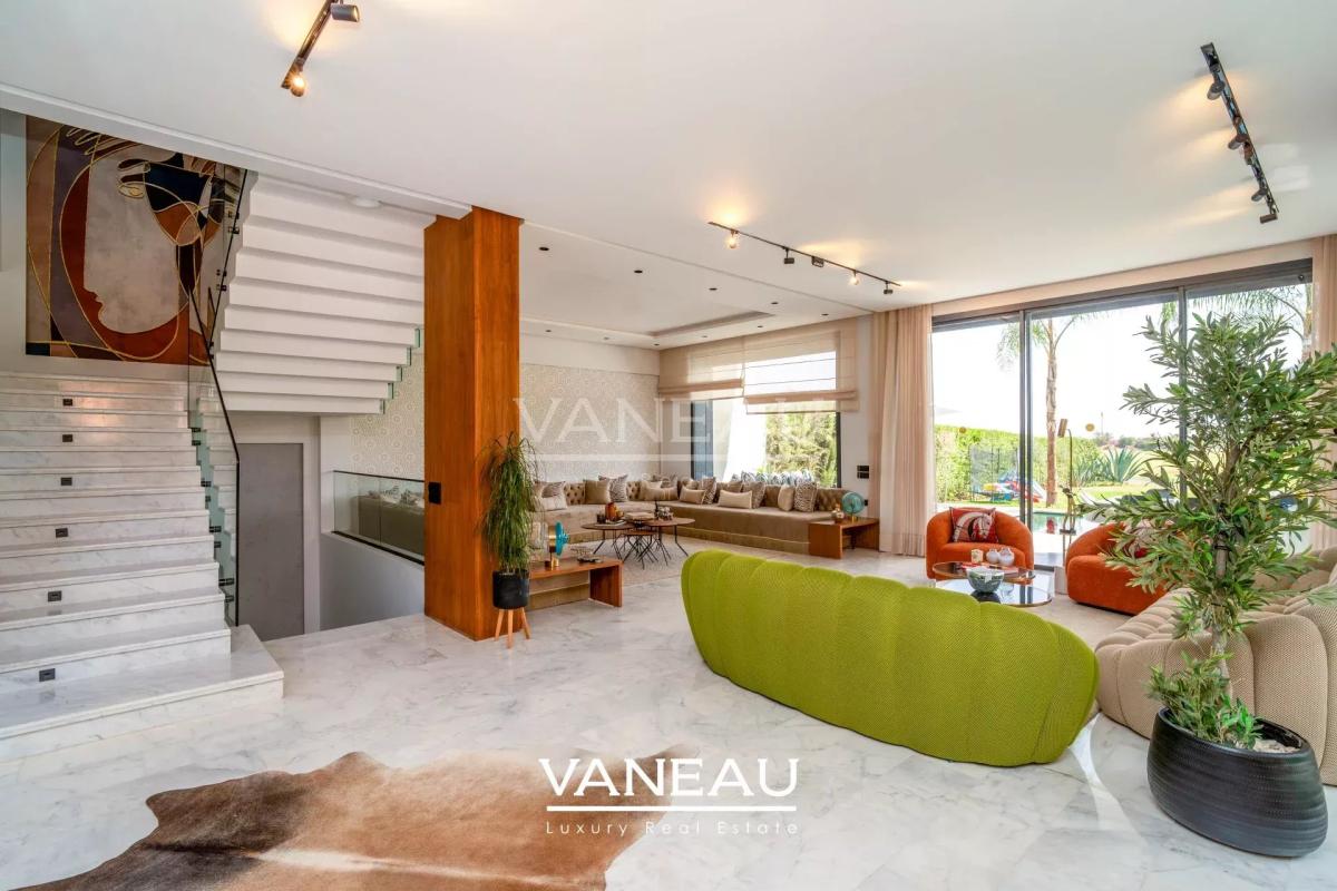 Villa luxueuse en première ligne de golf