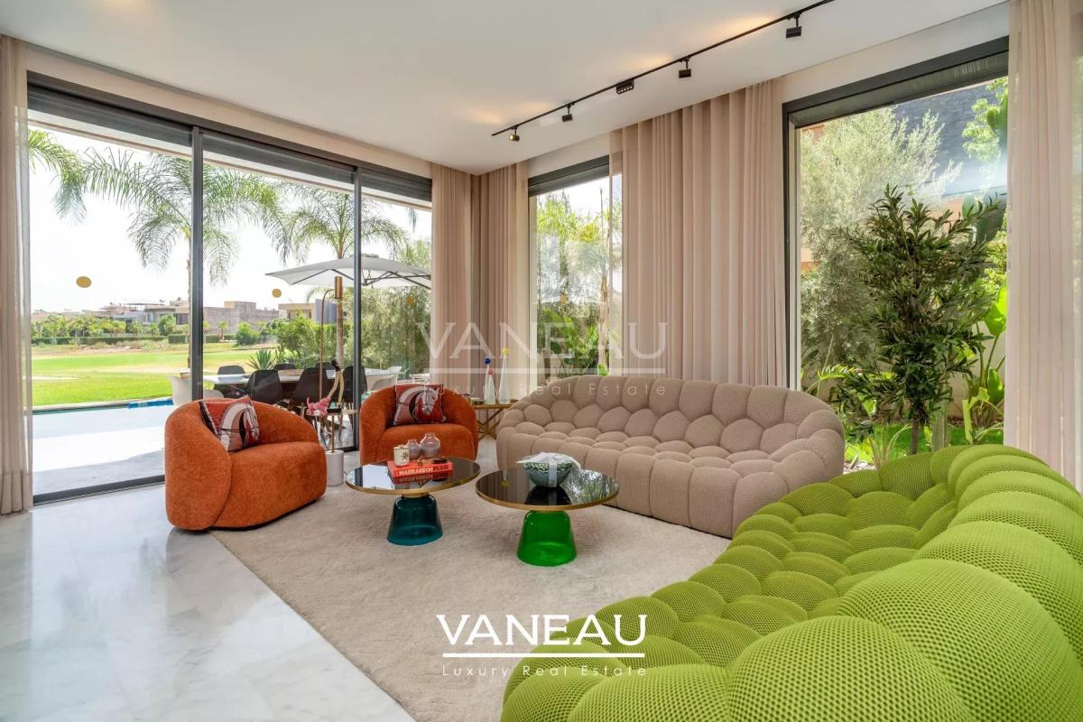 Villa luxueuse en première ligne de golf