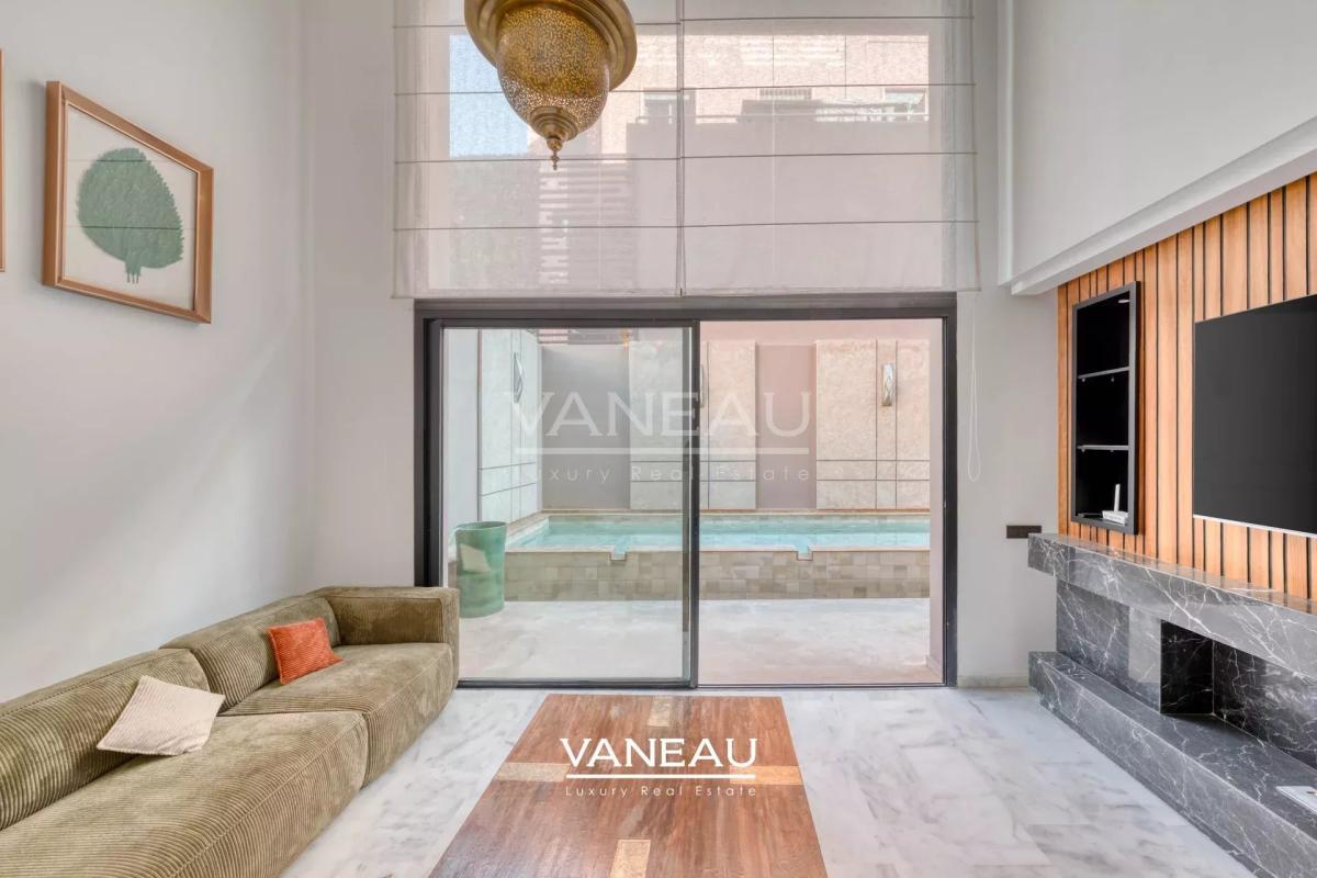 Luxueux Duplex avec Piscine Privative au centre de Marrakech