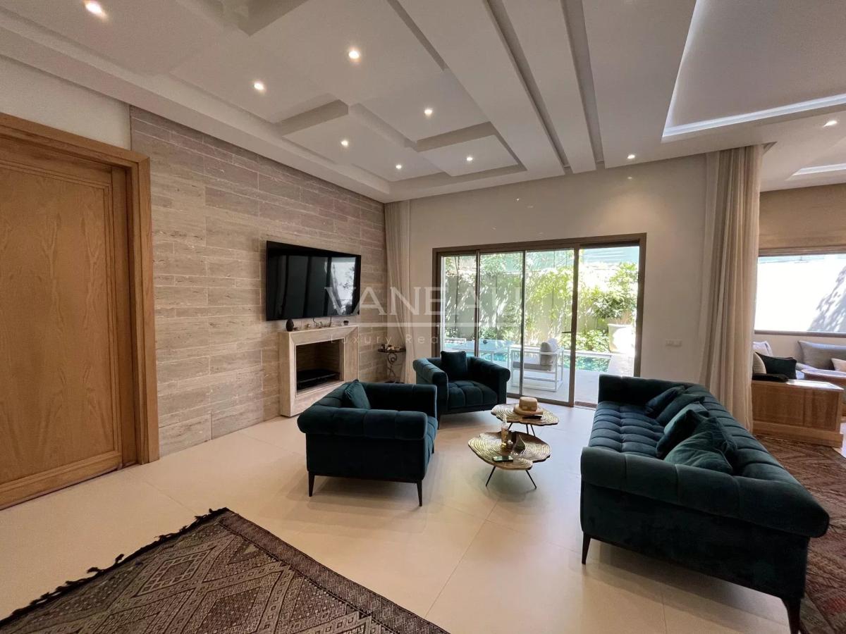Jolie villa contemporaine à Agdal 5 chambres