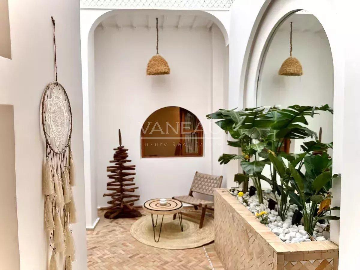 Riad 5 chambres avec basin à la Kasbah vue l' Atlas