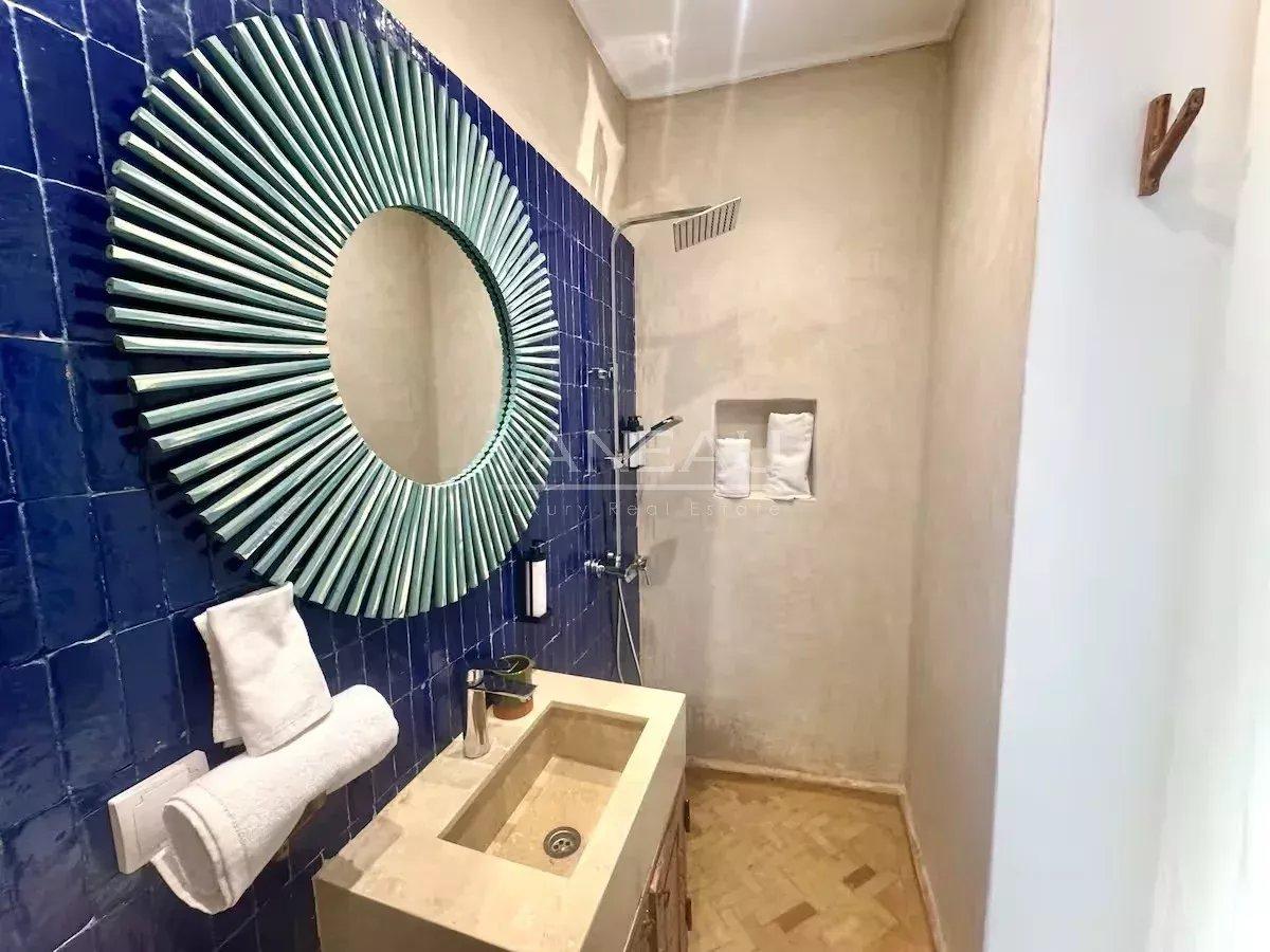 Riad 5 chambres avec basin à la Kasbah vue l' Atlas