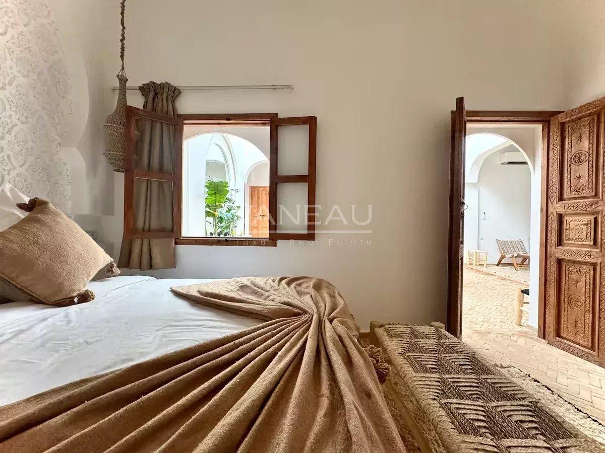 Riad 5 chambres avec basin à la Kasbah vue l' Atlas