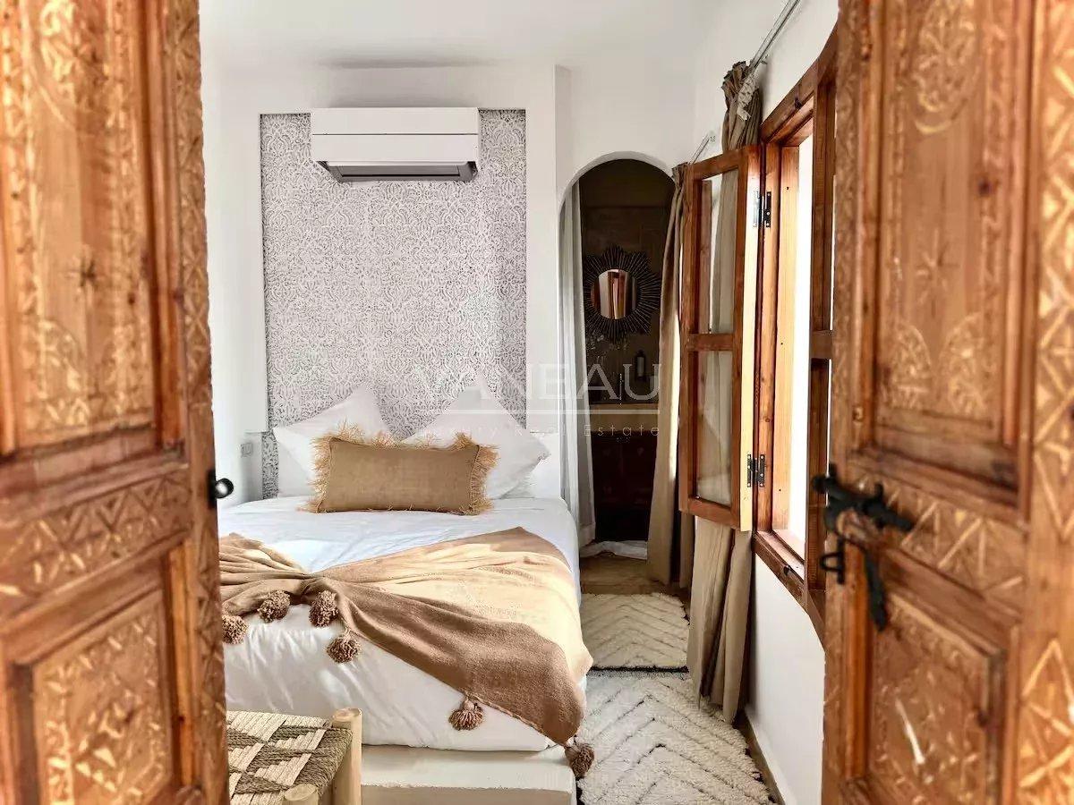 Riad 5 chambres avec basin à la Kasbah vue l' Atlas