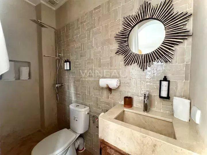 Riad 5 chambres avec basin à la Kasbah vue l' Atlas