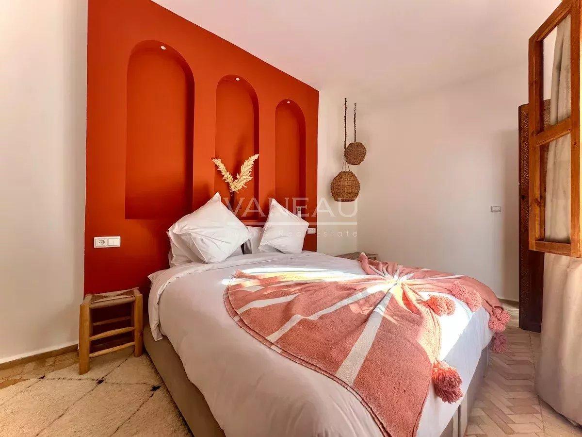 Riad 5 chambres avec basin à la Kasbah vue l' Atlas