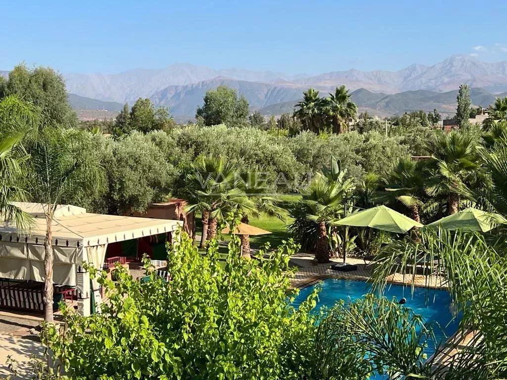 Un havre de paix au pied de l'Atlas sur 1 hectare avec VNA