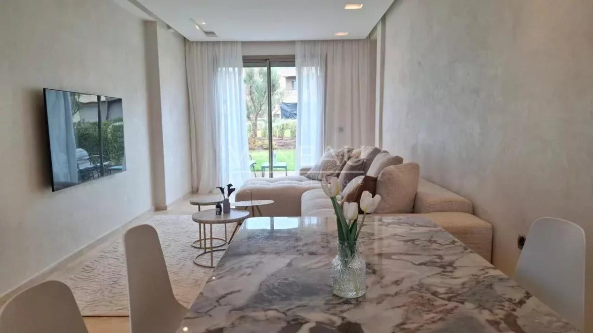 Superbe appartement 2 chambres avec jardin privatif de 100m² en 