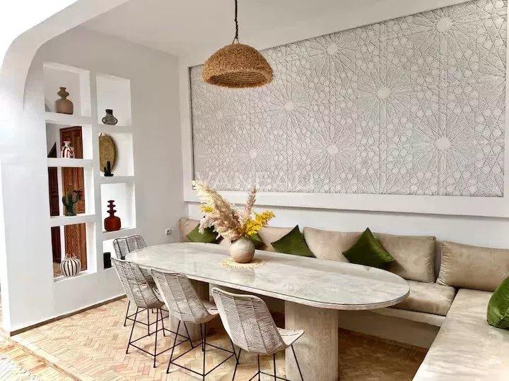 Riad 5 chambres avec basin à la Kasbah vue l' Atlas