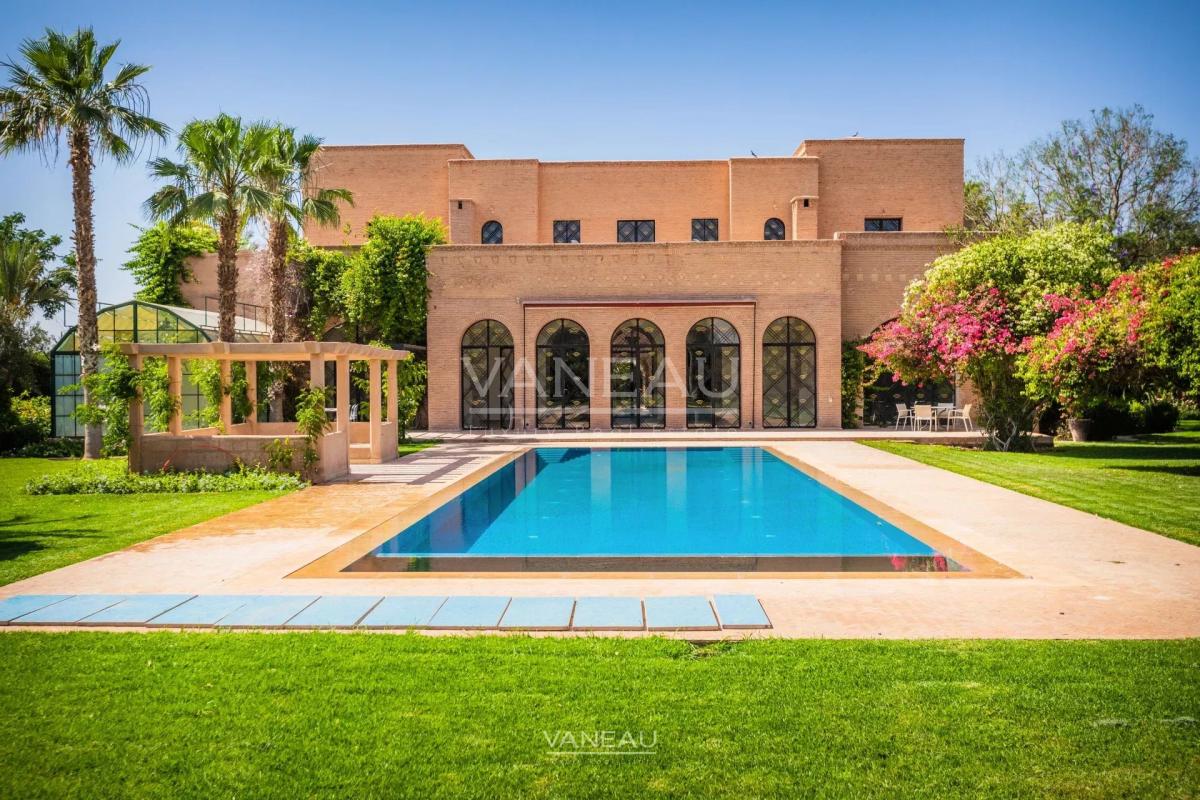 Harmonieux mélange d'une Villa et d'un Riad