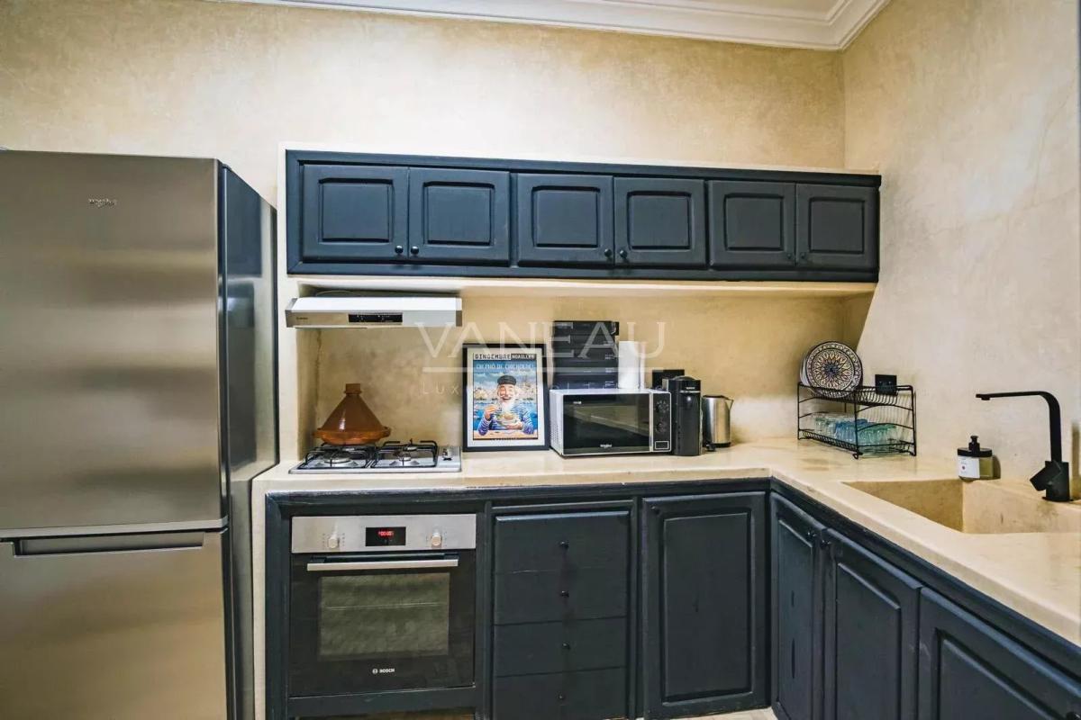 Riad trois chambres avec bassin et vue Koutoubia