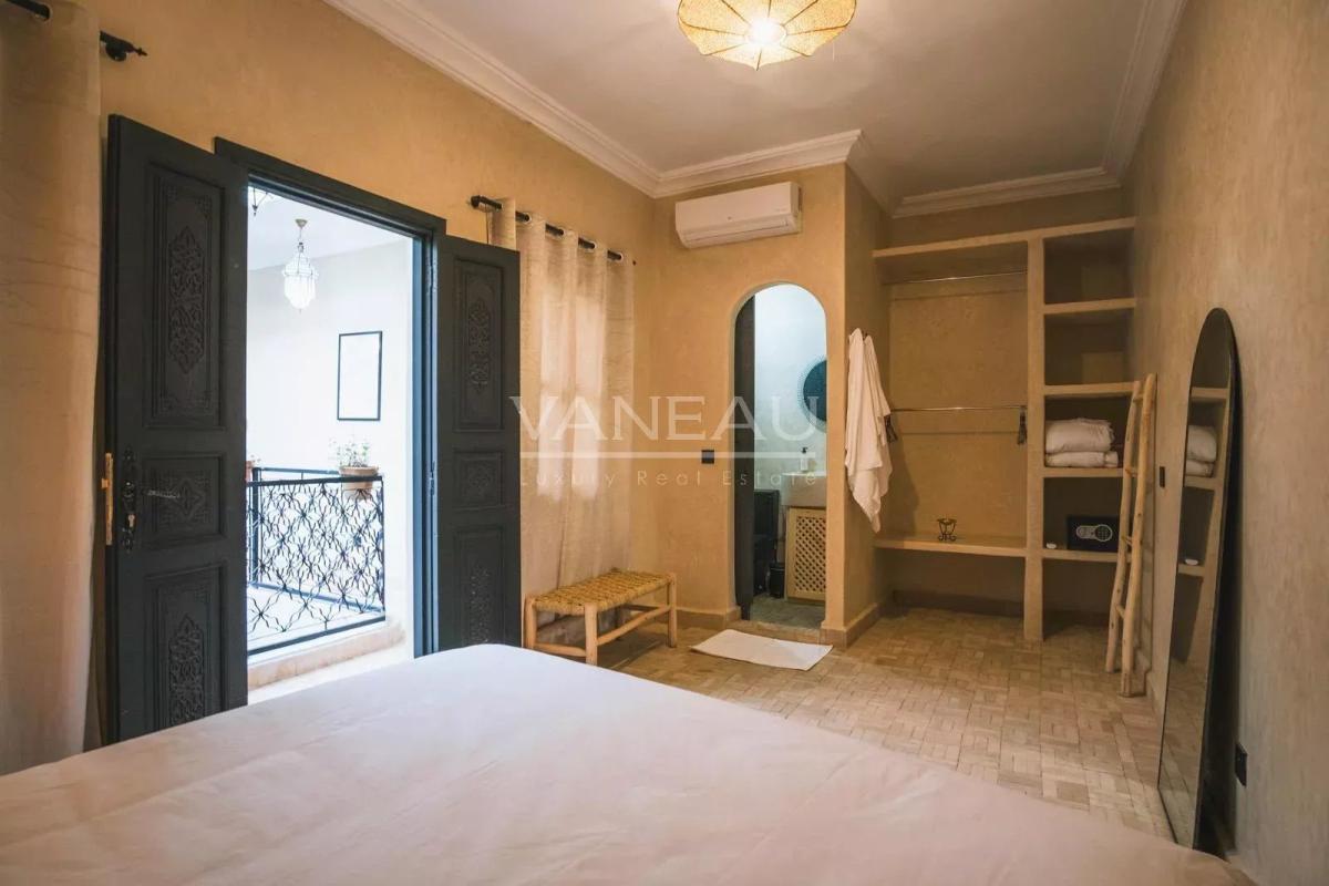 Riad trois chambres avec bassin et vue Koutoubia
