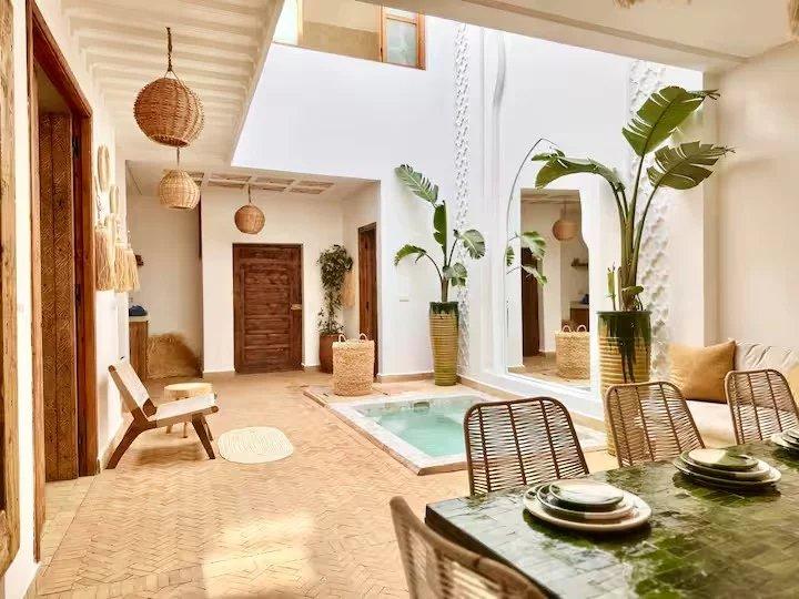 Jolie riad de 4 chambres à la Kasbah