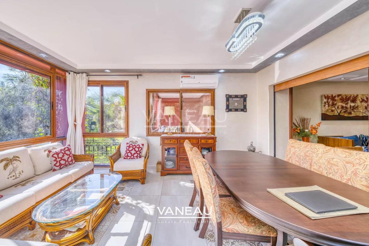 Appartement deux chambres à Agdal avec piscine