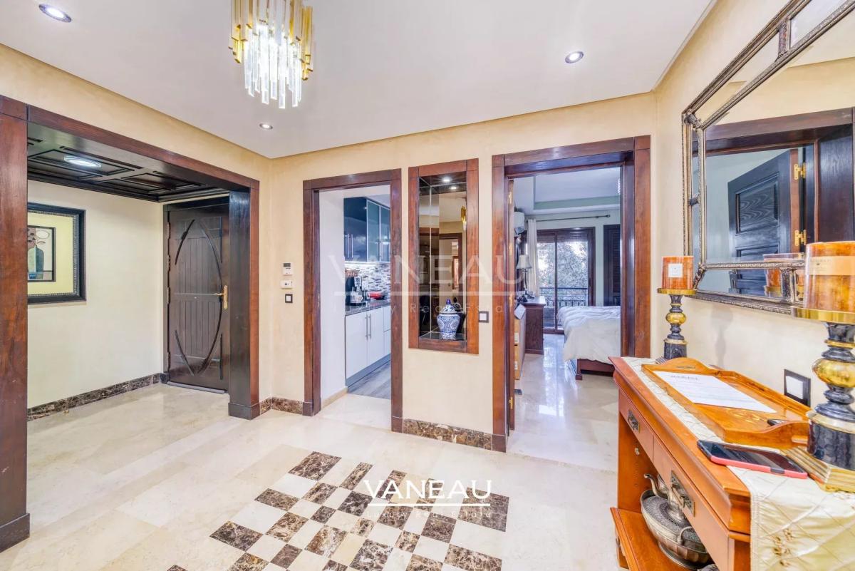 Appartement deux chambres à Agdal avec piscine