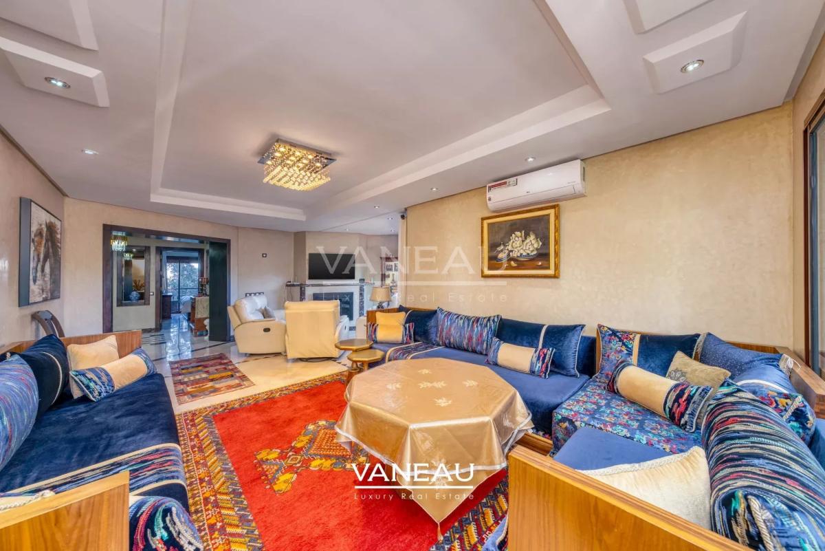 Appartement deux chambres à Agdal avec piscine