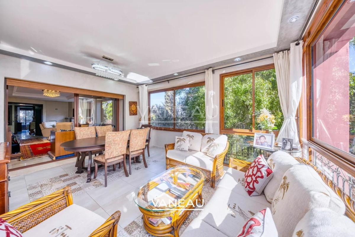 Appartement deux chambres à Agdal avec piscine