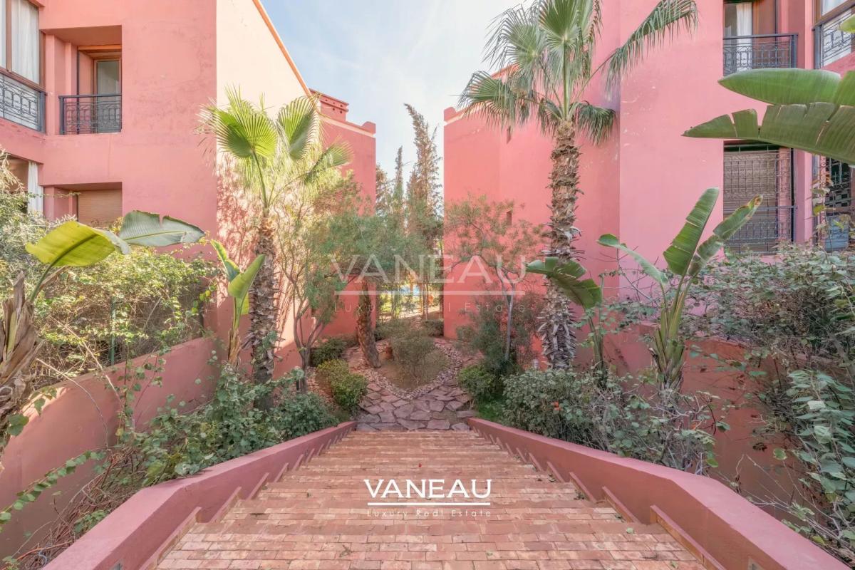 Appartement deux chambres à Agdal avec piscine