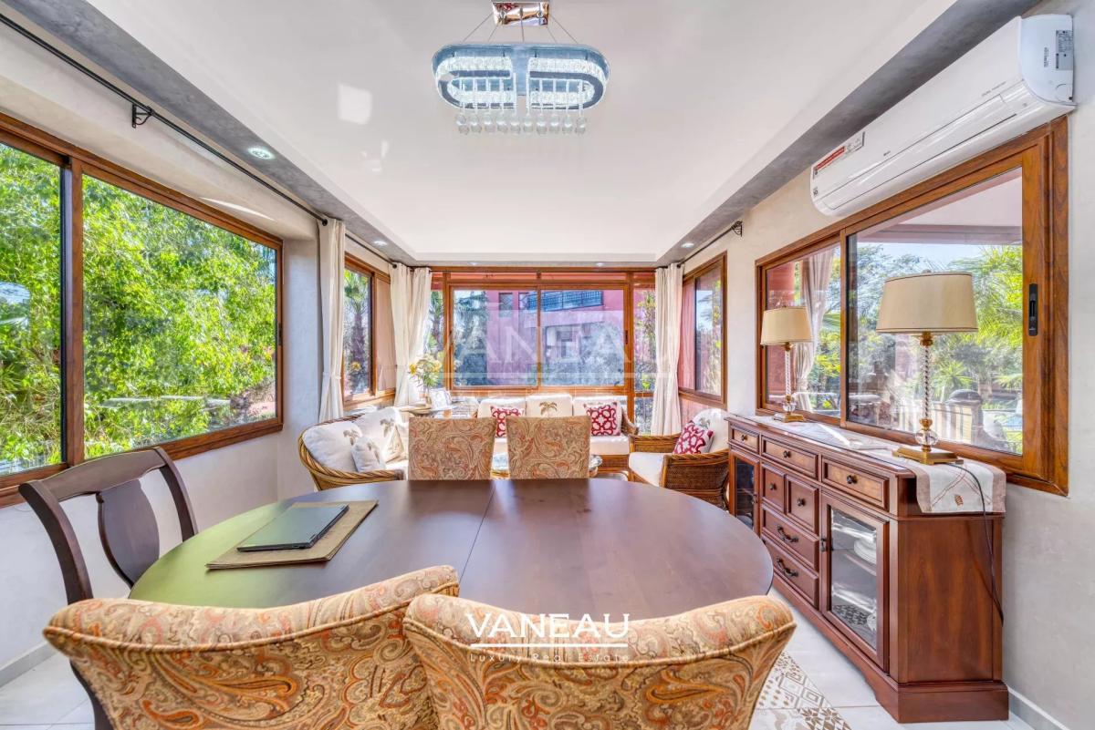 Appartement deux chambres à Agdal avec piscine