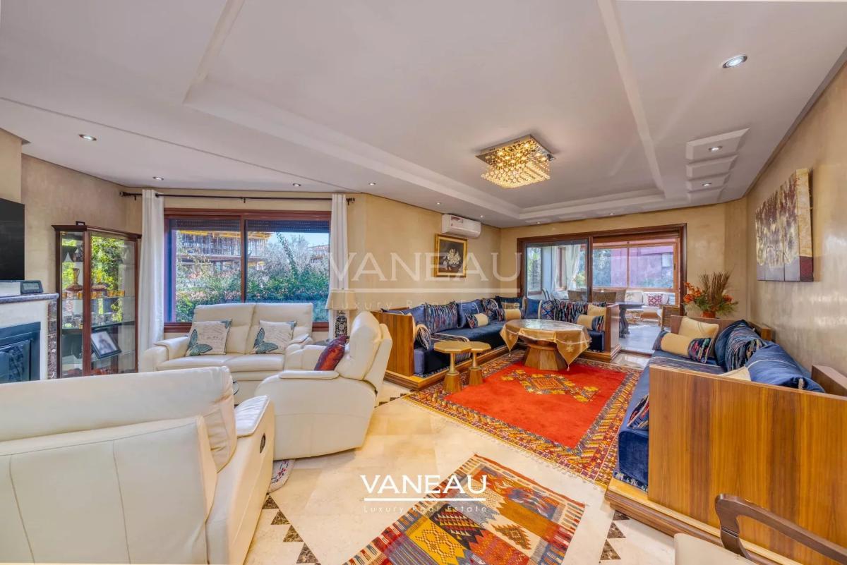 Appartement deux chambres à Agdal avec piscine