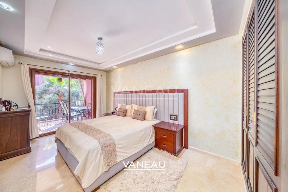 Appartement deux chambres à Agdal avec piscine