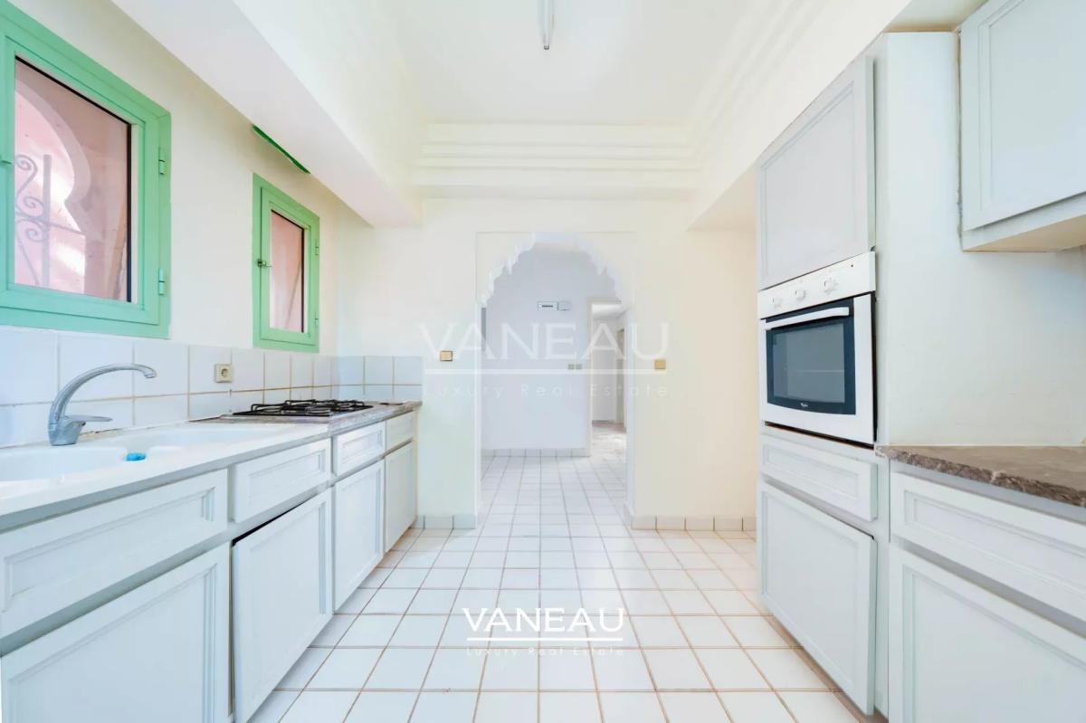 Grand appartement en duplex de trois chambres à la Palmeraie