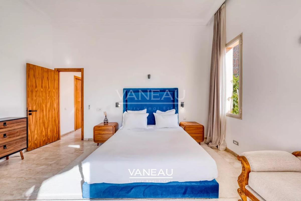 Sompteuse villa nichée au coeur de la Palmeraie