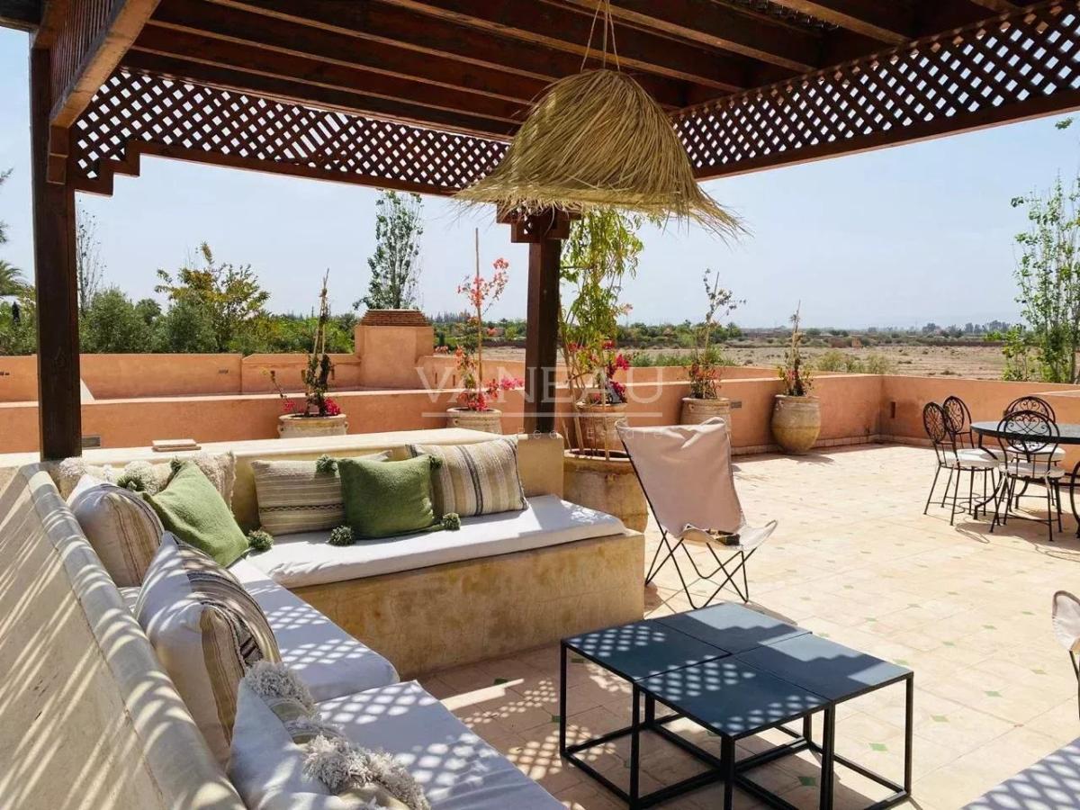 Jolie villa 3 chambres route de Fes avec piscine