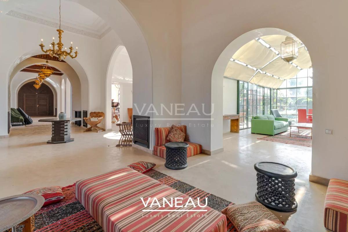 Harmonieux mélange d'une Villa et d'un Riad