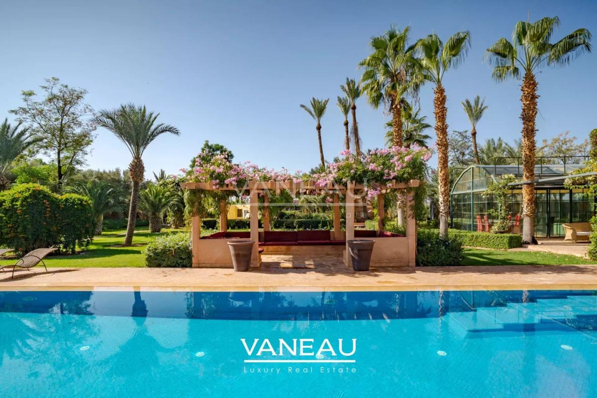 Harmonieux mélange d'une Villa et d'un Riad