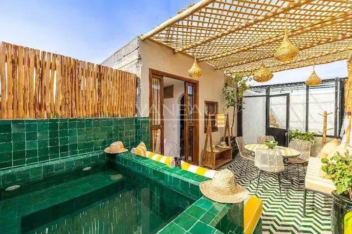 Charmant riad à la kasbah 3 chambres avec bassin