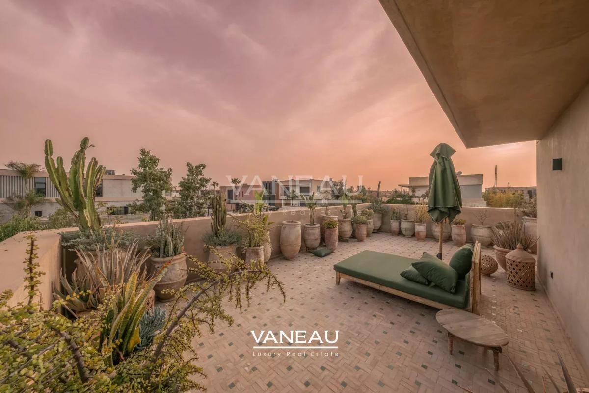 Superbe Villa Front de Golf Amelkis