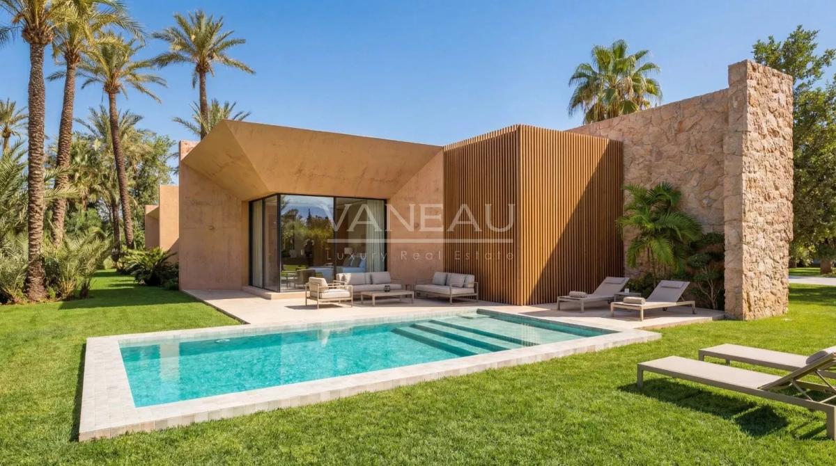 ***Villa sur plan Route D'Amismiz de Marrakech***
