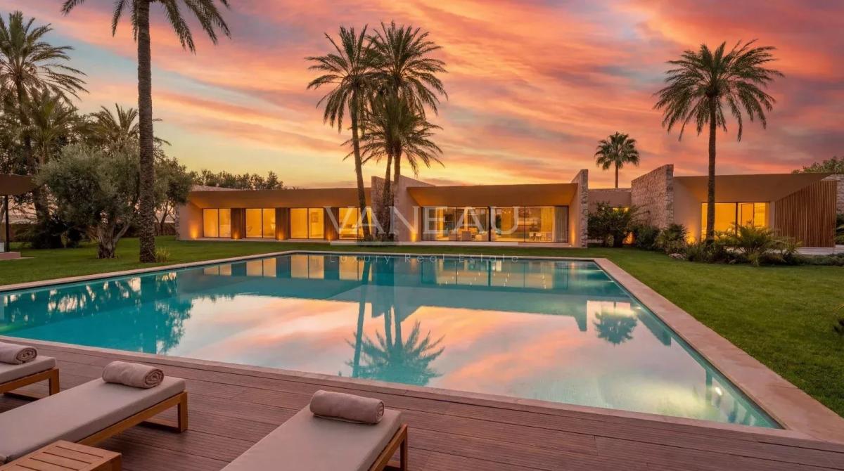 ***Villa sur plan Route D'Amismiz de Marrakech***