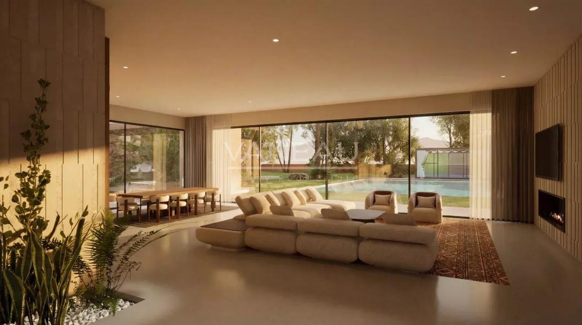 ***Villa sur plan Route D'Amismiz de Marrakech***