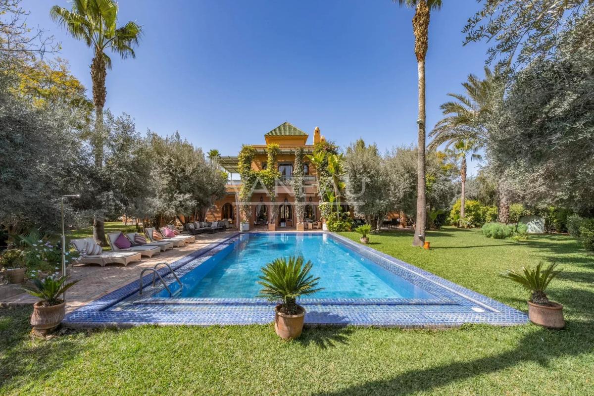 Villa Palmeraie dans résidence sécurisée