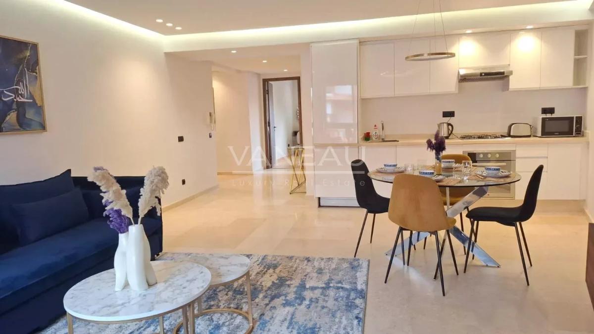 bel appartement 2 chambres avec piscine et salle de sport