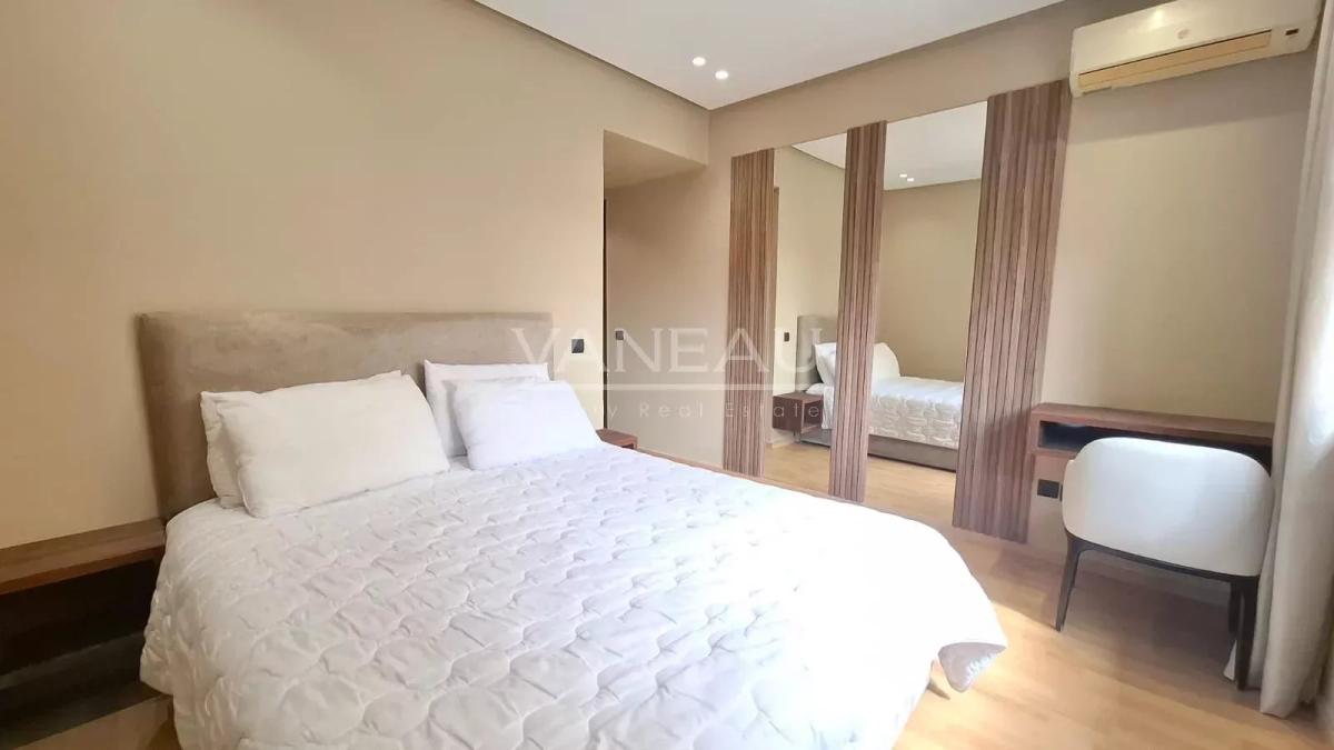 bel appartement 2 chambres avec piscine et salle de sport