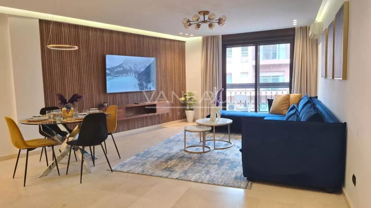 bel appartement 2 chambres avec piscine et salle de sport