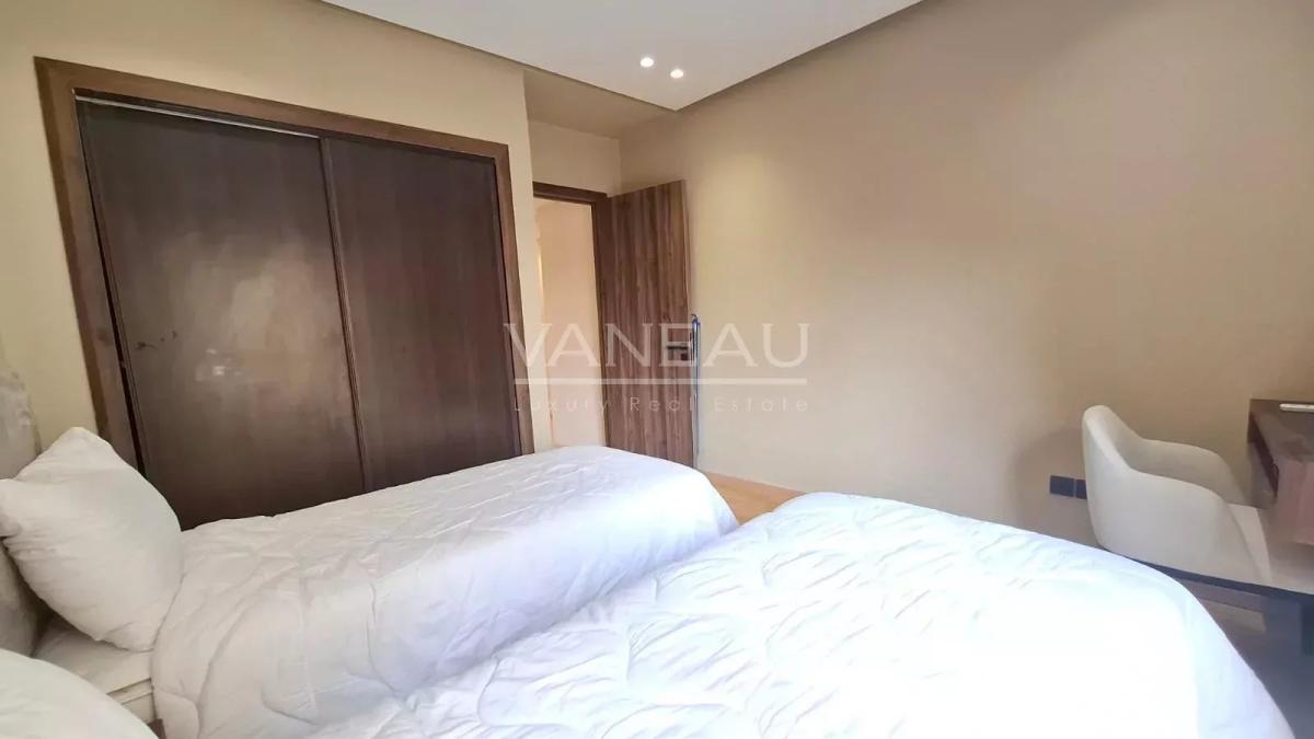 bel appartement 2 chambres avec piscine et salle de sport