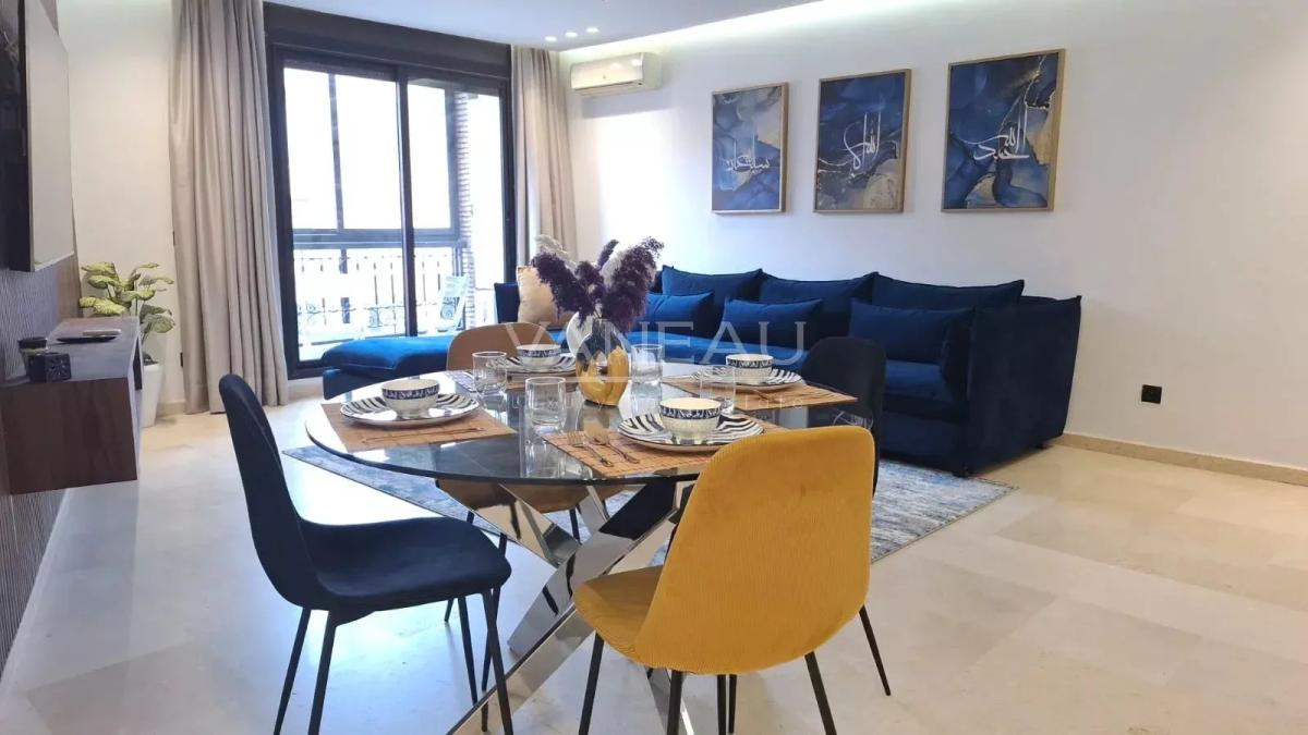 bel appartement 2 chambres avec piscine et salle de sport