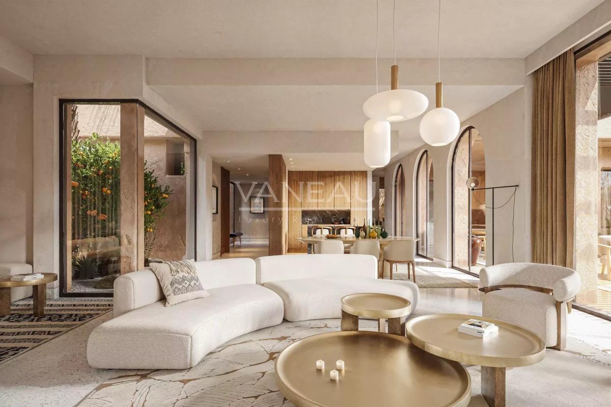 Projet neuf route de l'Ourika en face à l'Atlas